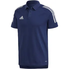 Adidas Condivo 20 Polo Men's T-Shirt Navy Blue-White Ed9245 S