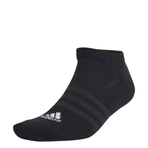 ADIDAS CUSHIONED SPORTSWEAR LOW-CUT SOCKS BLACK