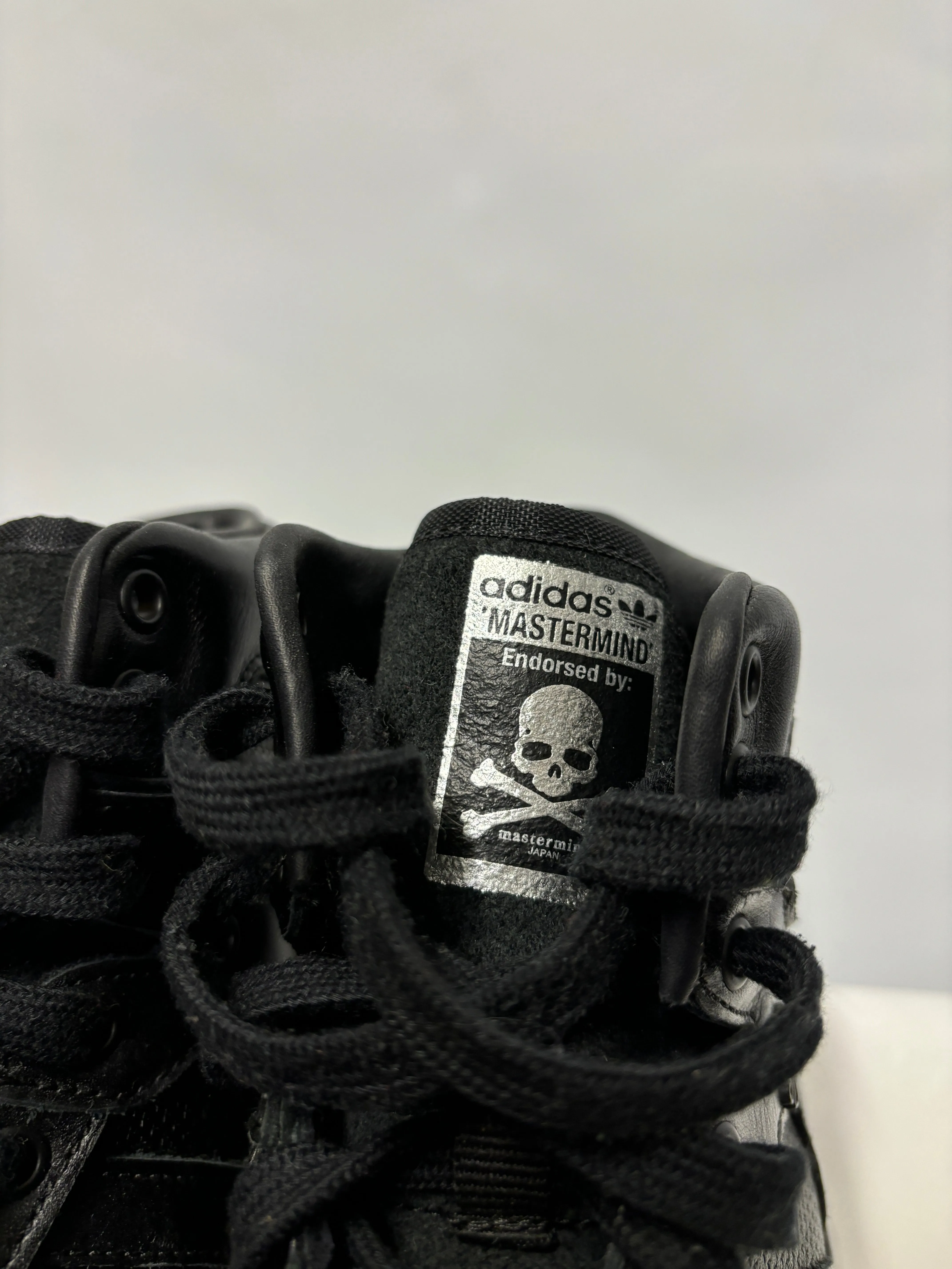 Adidas Mastermind Black High Tops UK 4