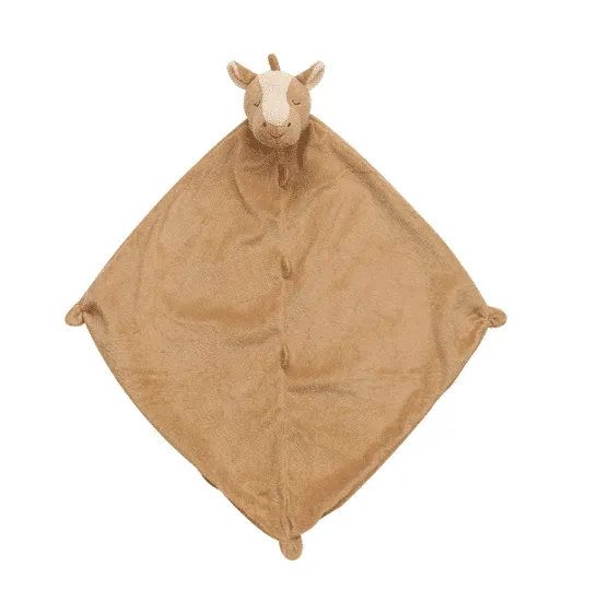 Angel Dear Lovey Brown Pony Blankie