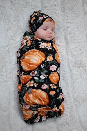 Baby Swaddle Set: Harvest Floral