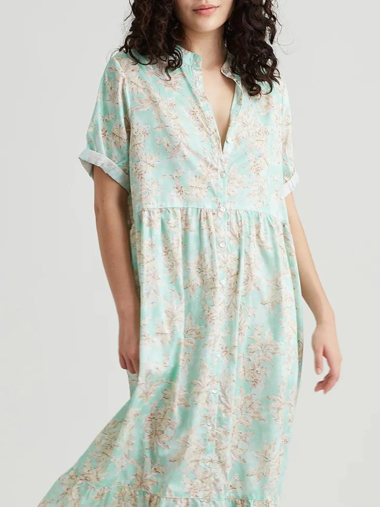 Bridget SS Maxi Night Dress