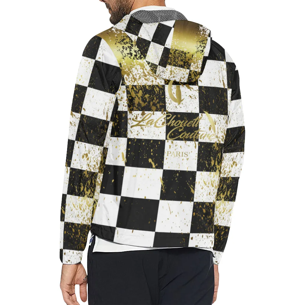 CHEST IN GOLD Unisex All Over Print Windbreaker