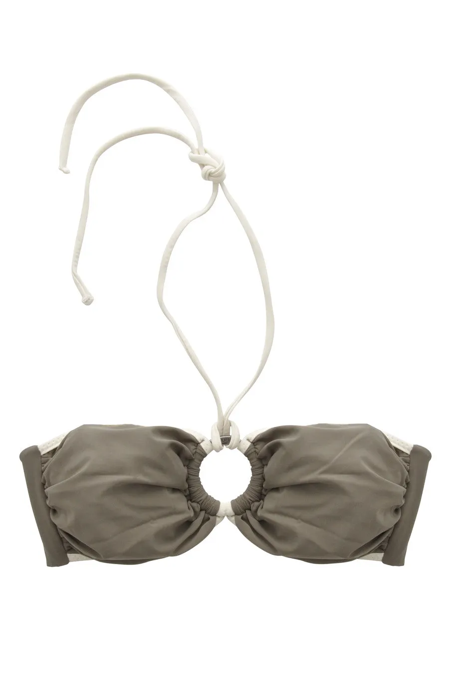 CLUBE BOSSA ORION Khaki Bandeau Bikini