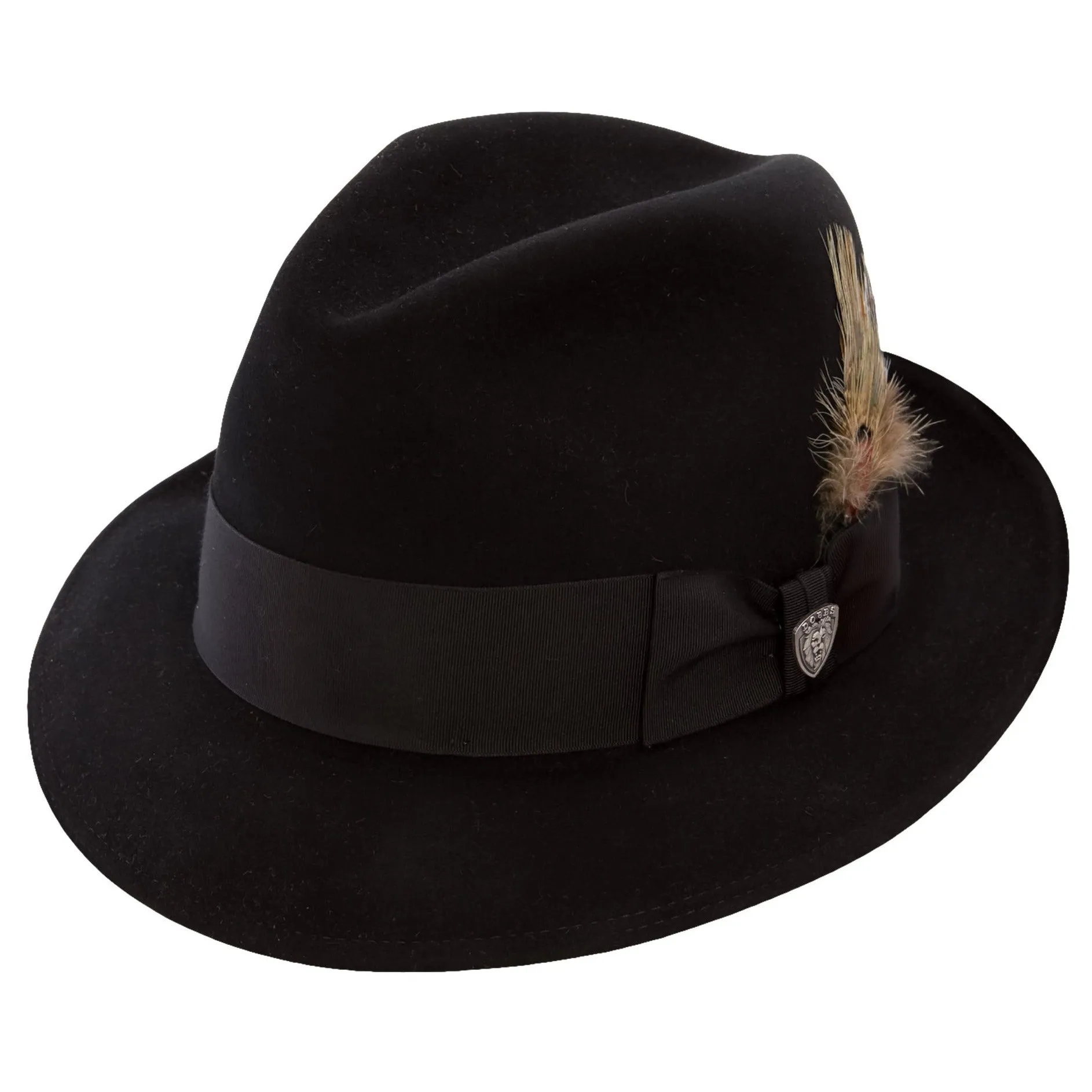 Dayton Fur Felt Fedora by Dobbs