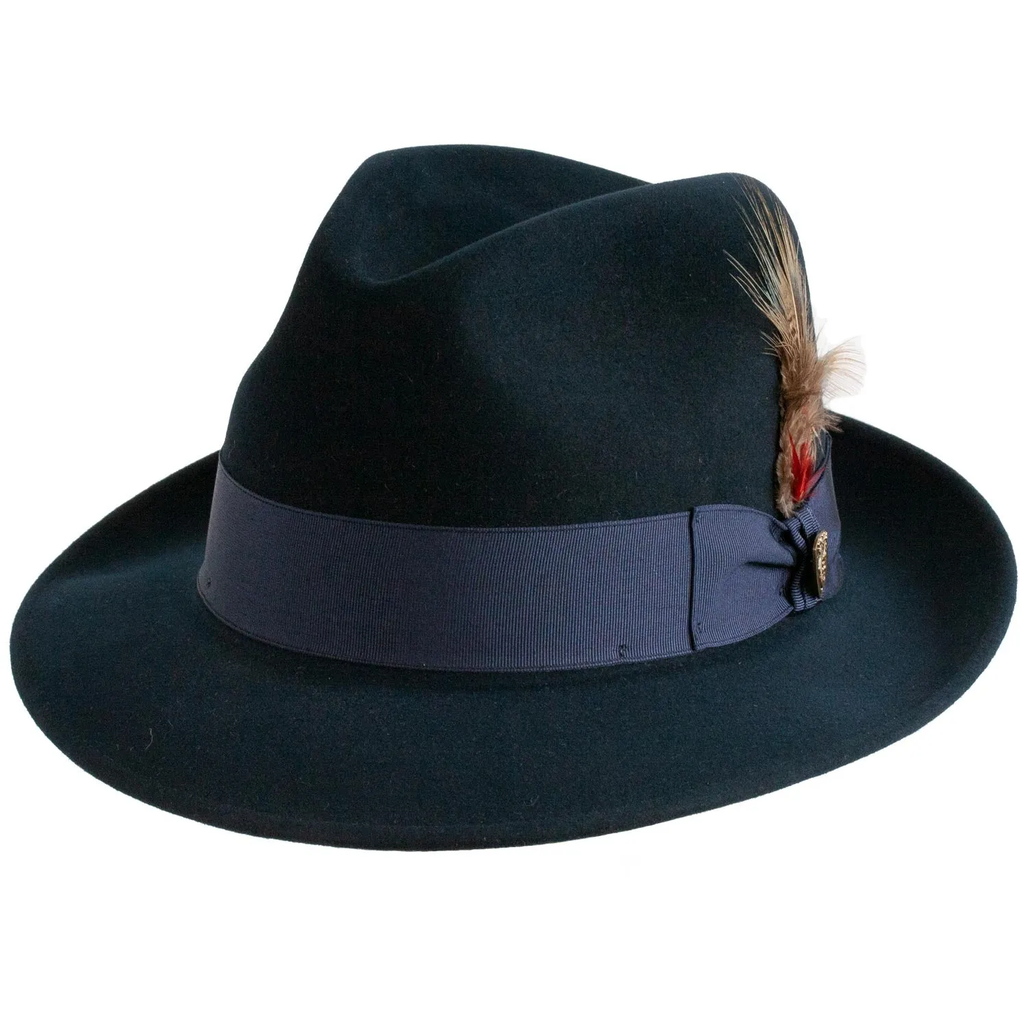 Dayton Fur Felt Fedora by Dobbs