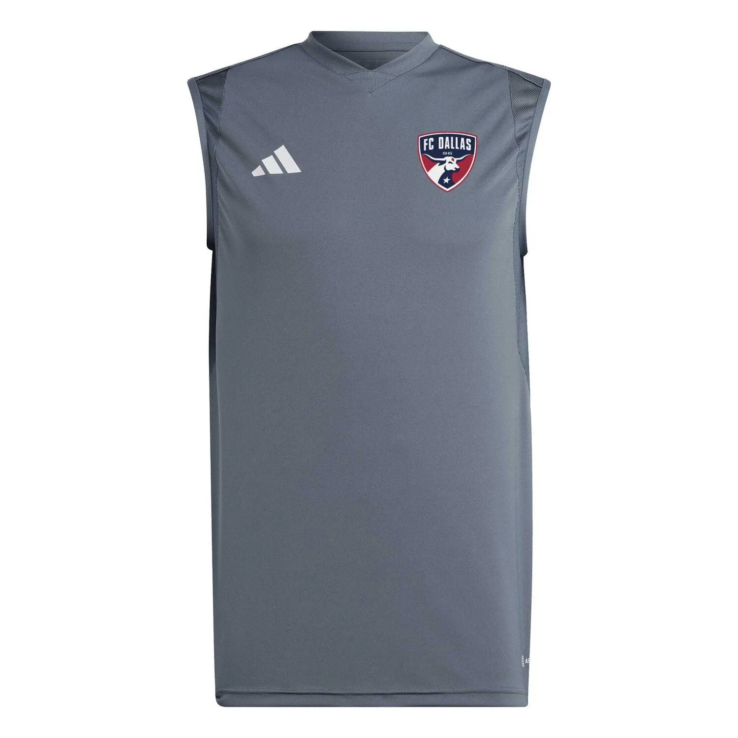 FC Dallas 2023 Men's Gray Sleeveless Training Jersey