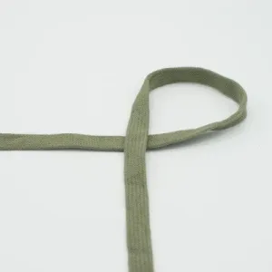 Flat Drawstring Cord - Khaki