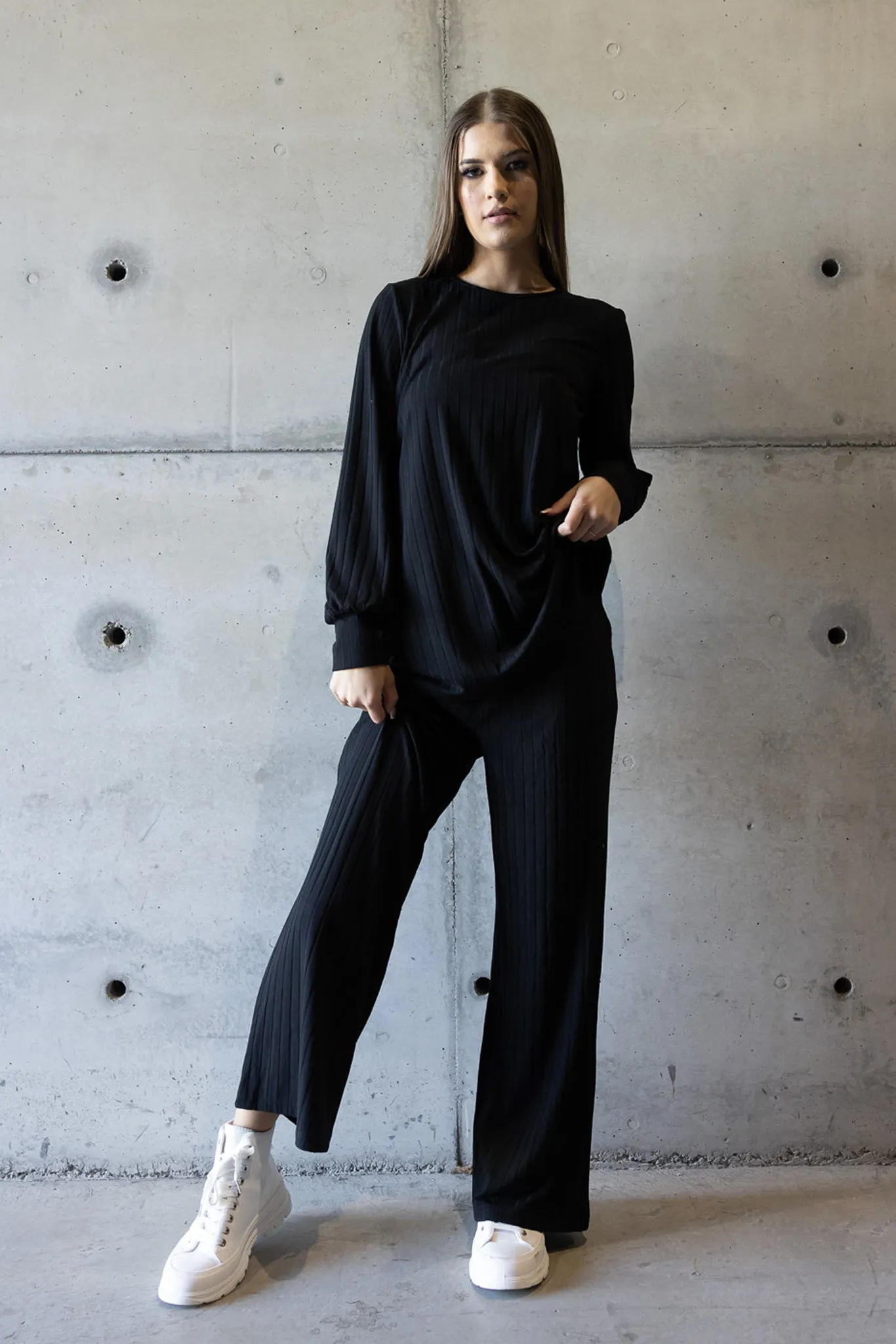 Hilda Ribbed Pants