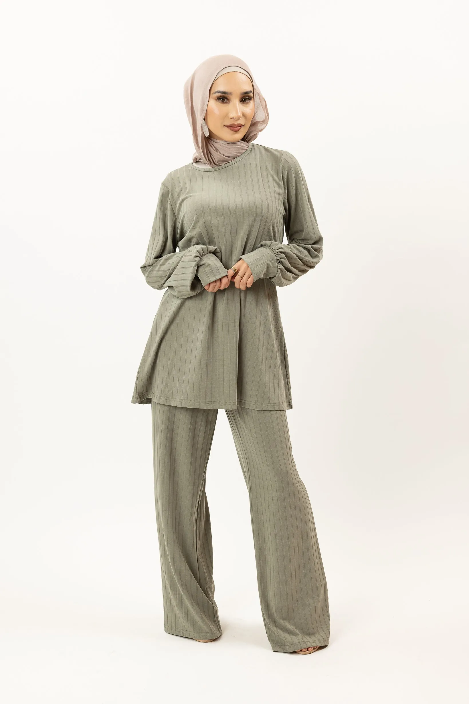 Hilda Ribbed Pants