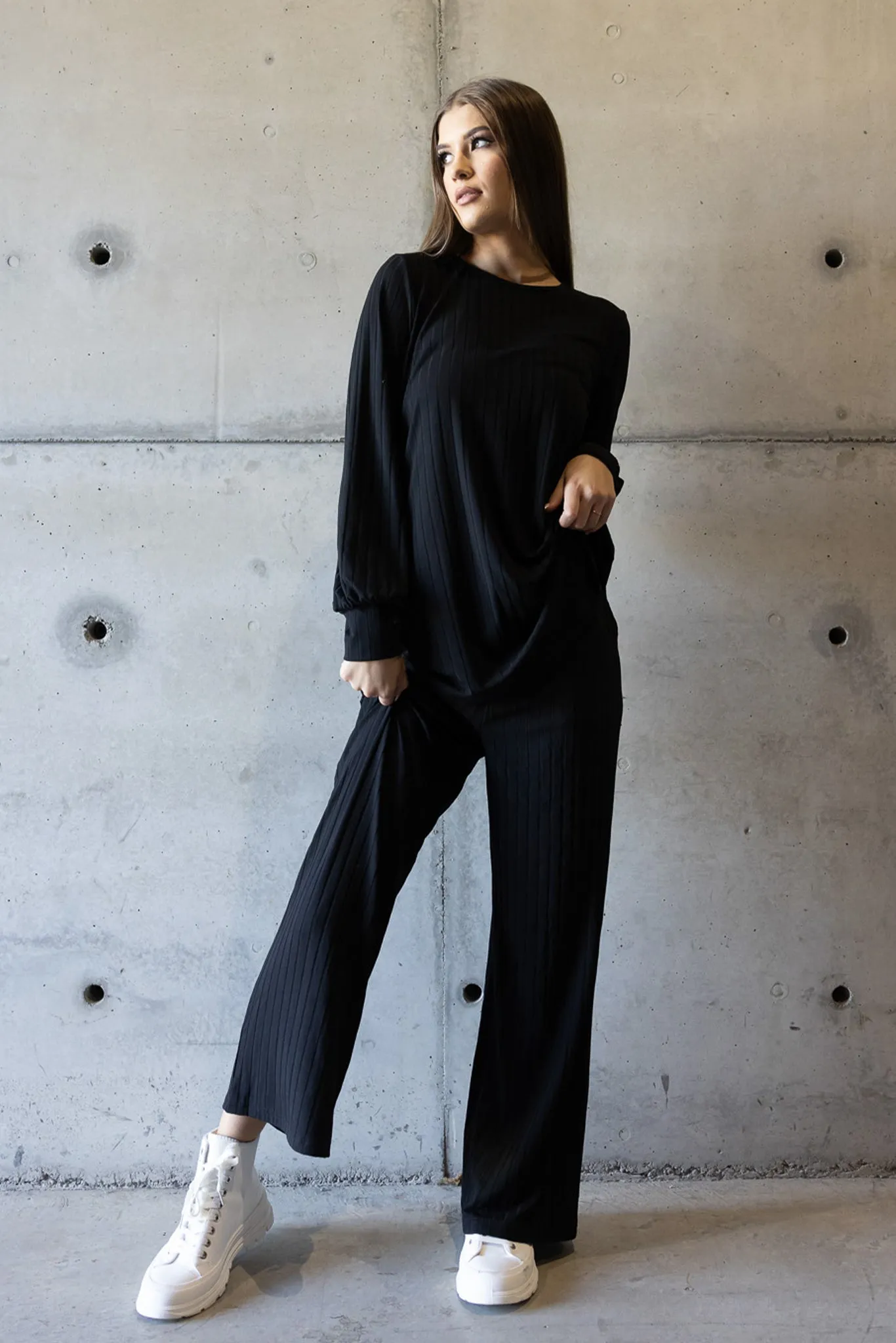 Hilda Ribbed Pants