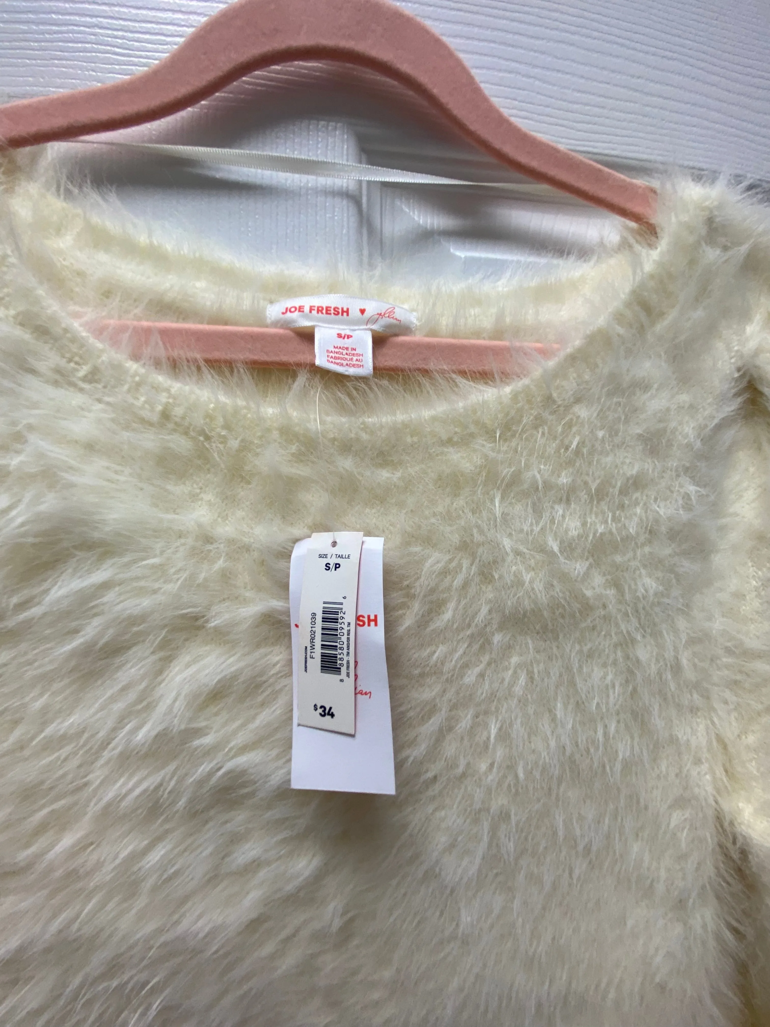 Jillian Harris x Joe Fresh Cream Sweater Small NWT