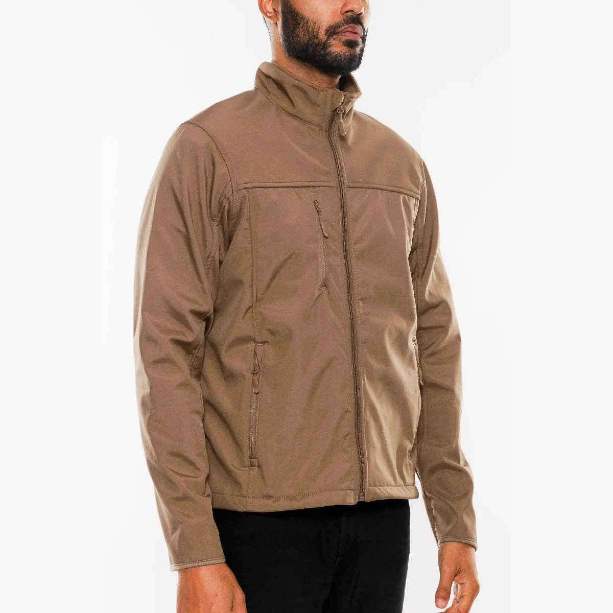 Khaki Storm Windbreaker