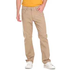 LEE MEN'S BROOKLYN STRAIGHT KHAKI PANTS - MID-RISE COLORED PANTS