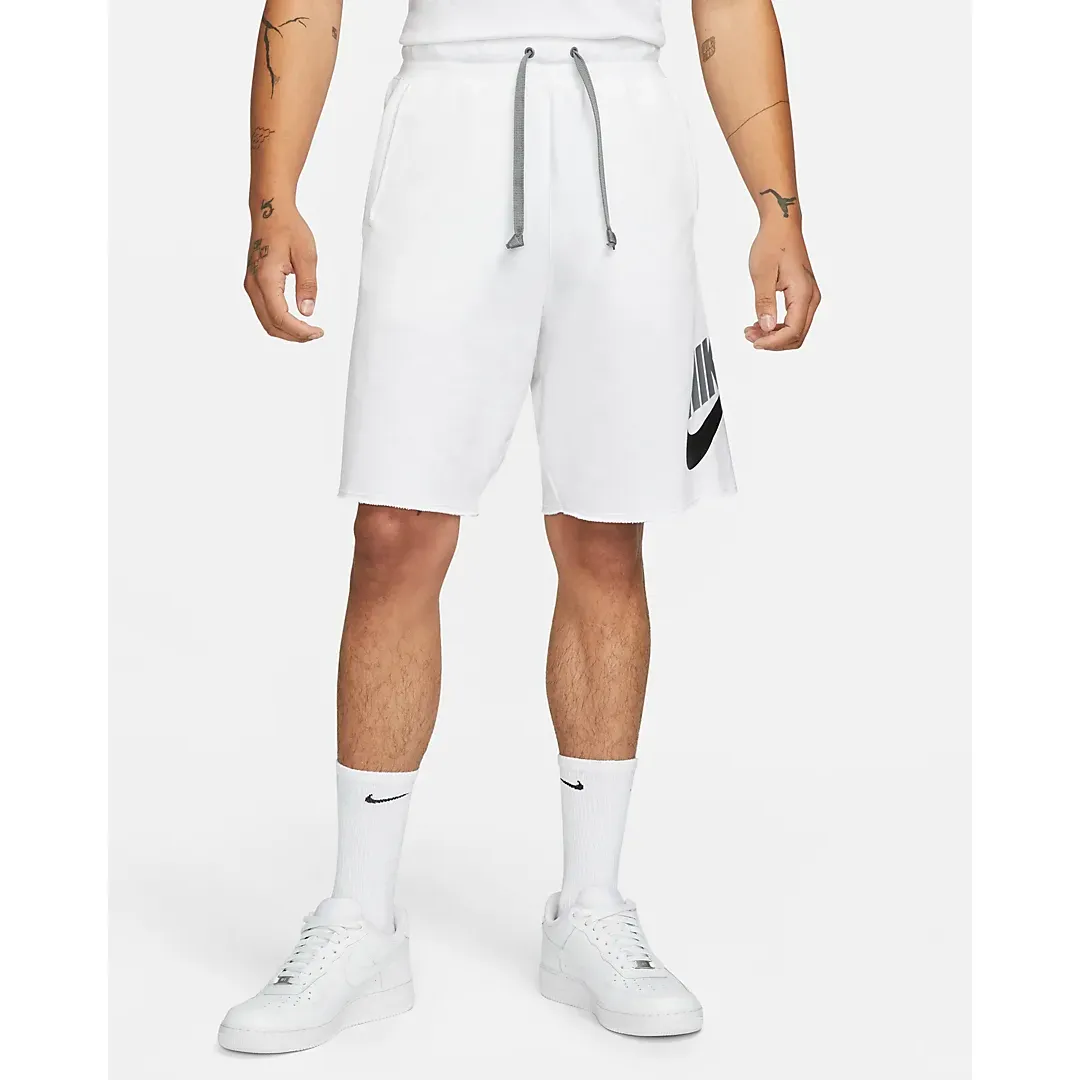 Nike Men's Sportswear Sport Essentials Shorts - White / Black