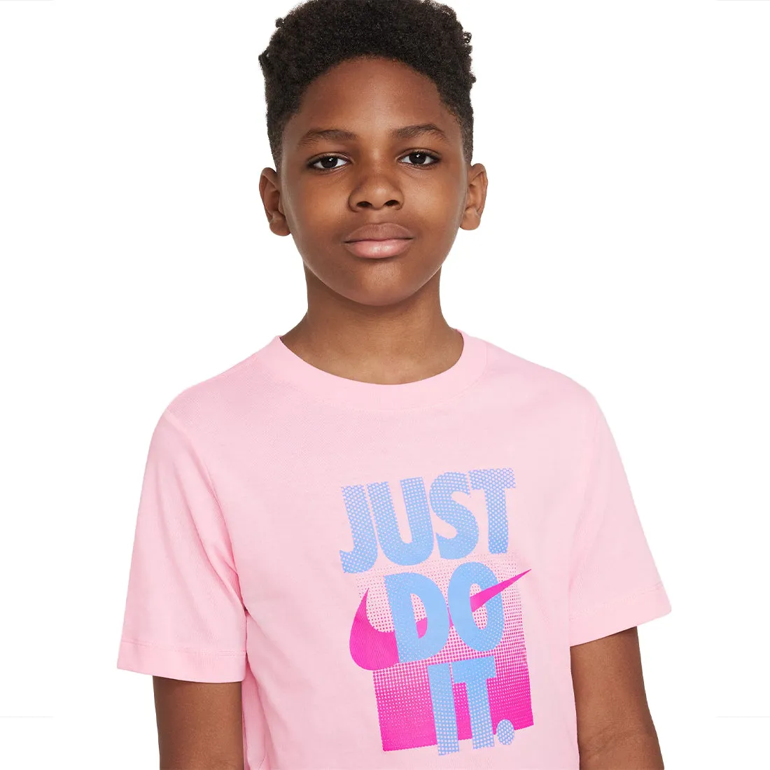 NIKE SPORTSWEAR BIG KIDS' T-SHIRT PINK