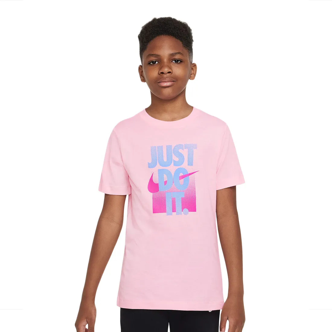 NIKE SPORTSWEAR BIG KIDS' T-SHIRT PINK