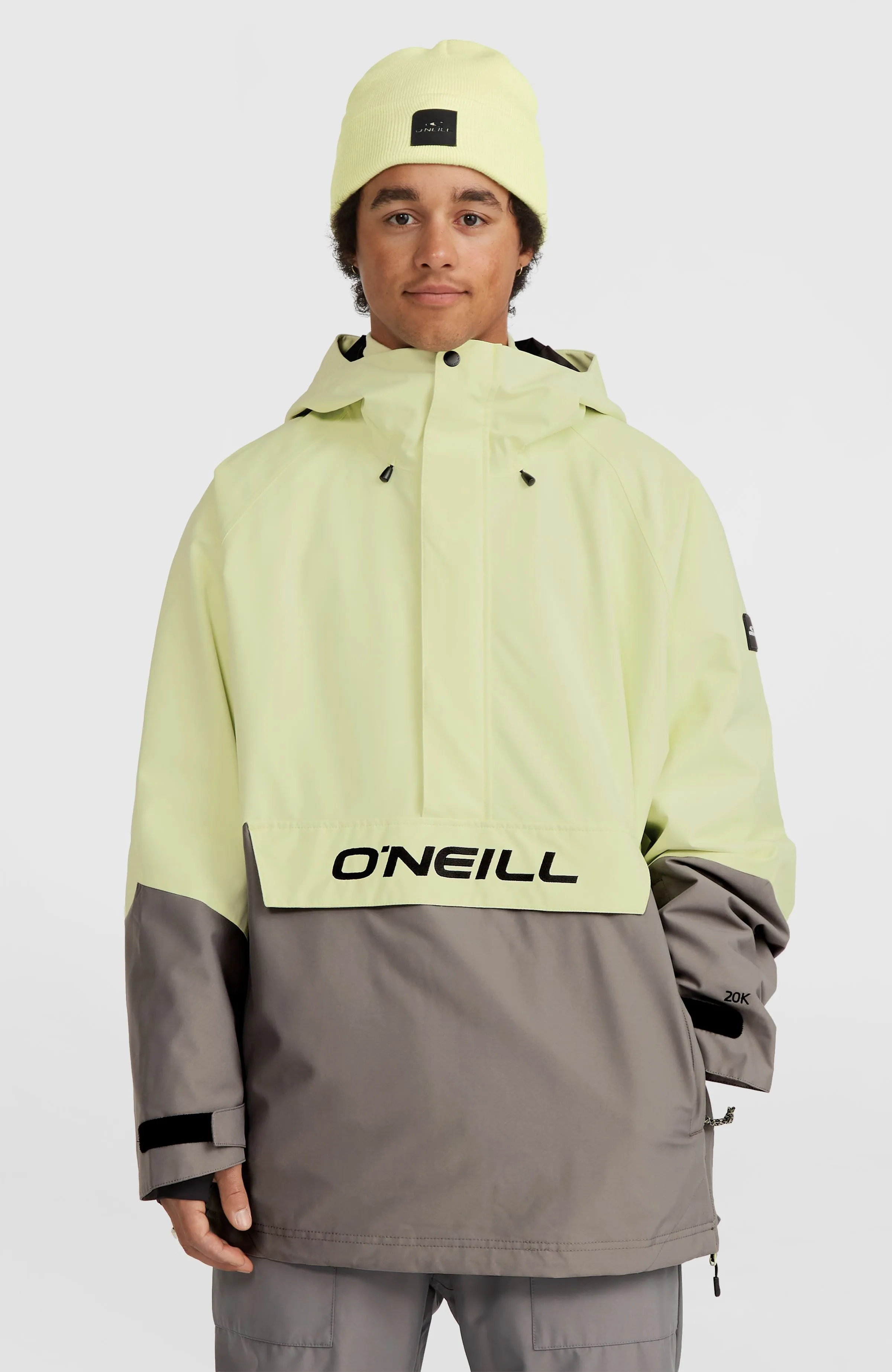 O'Riginals Anorak Snow Jacket | Lime Wash Colour Block