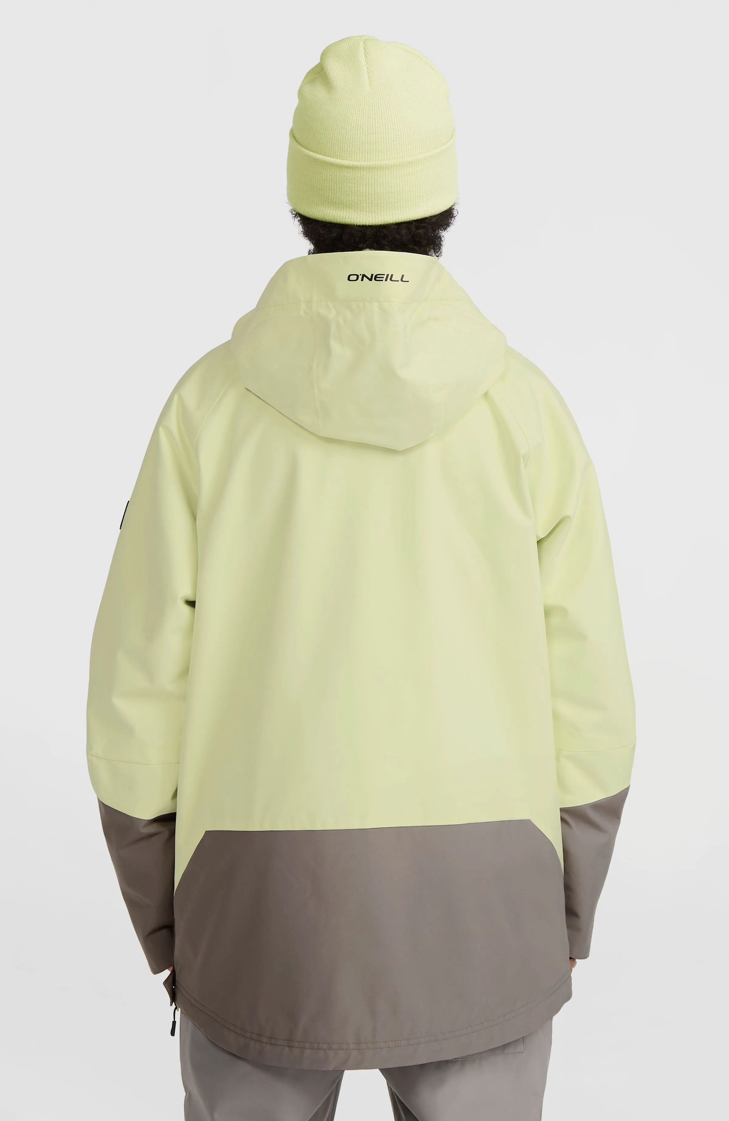 O'Riginals Anorak Snow Jacket | Lime Wash Colour Block