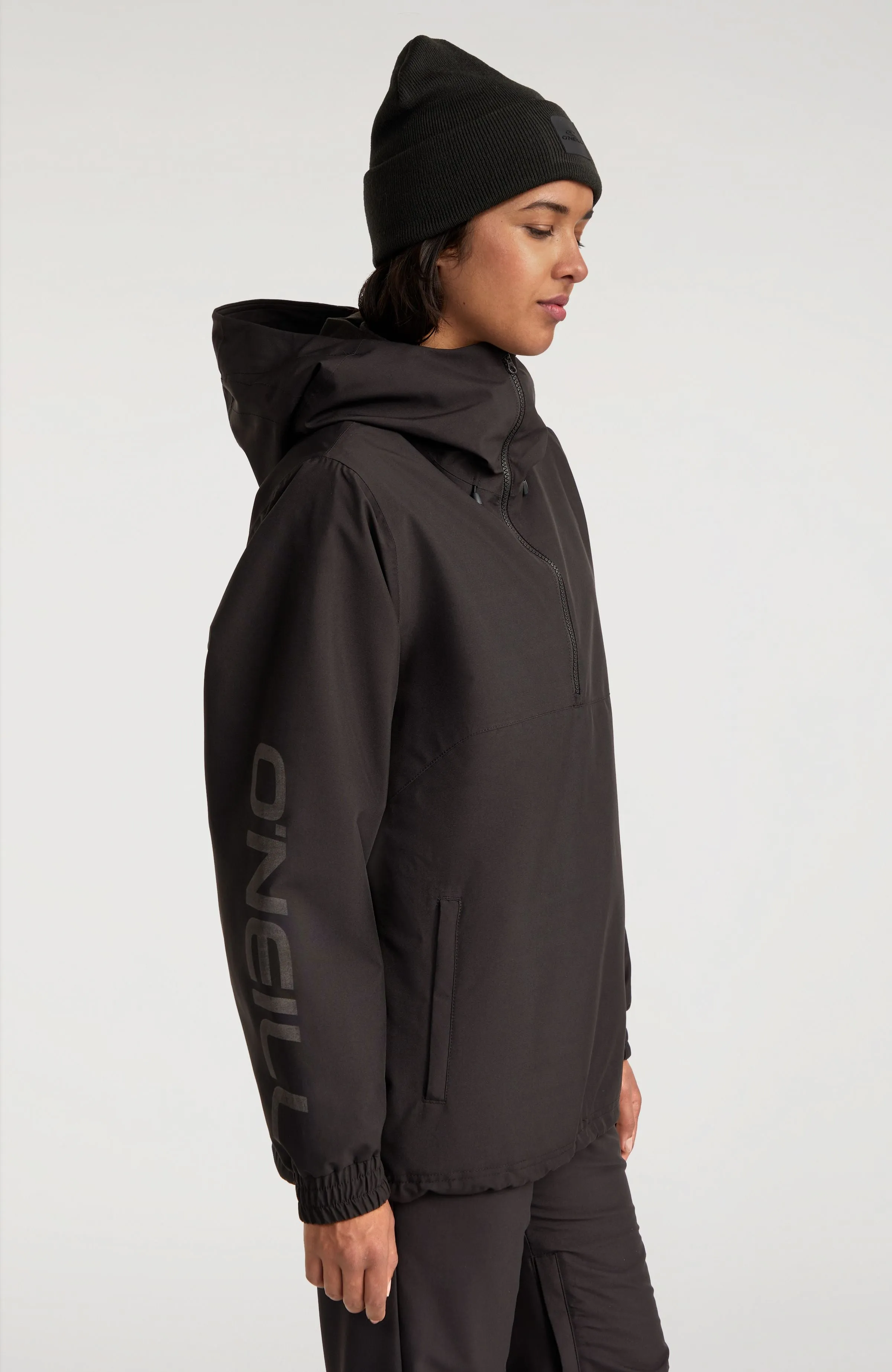 Park Anorak Snow Jacket | Black Out