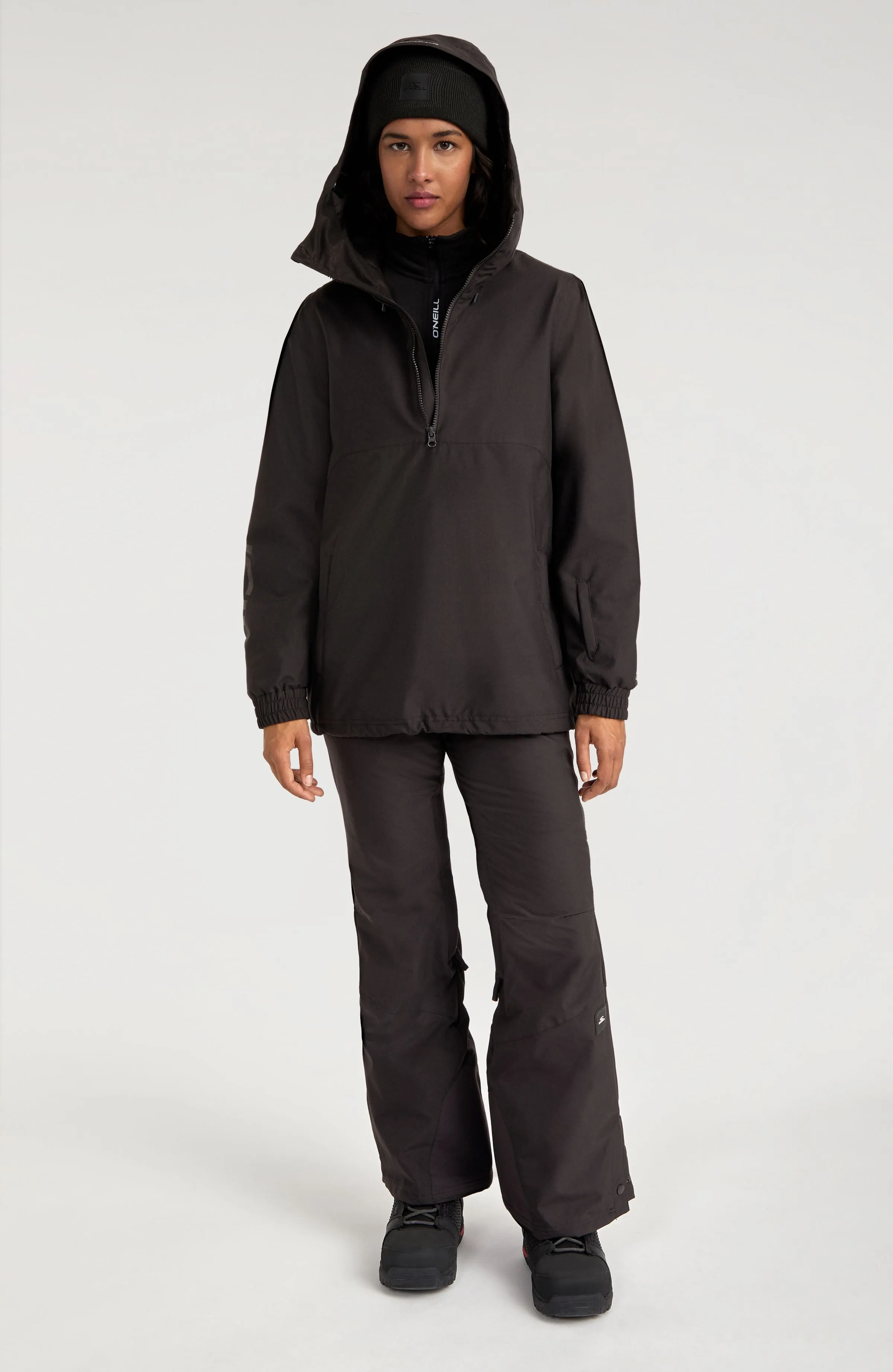 Park Anorak Snow Jacket | Black Out