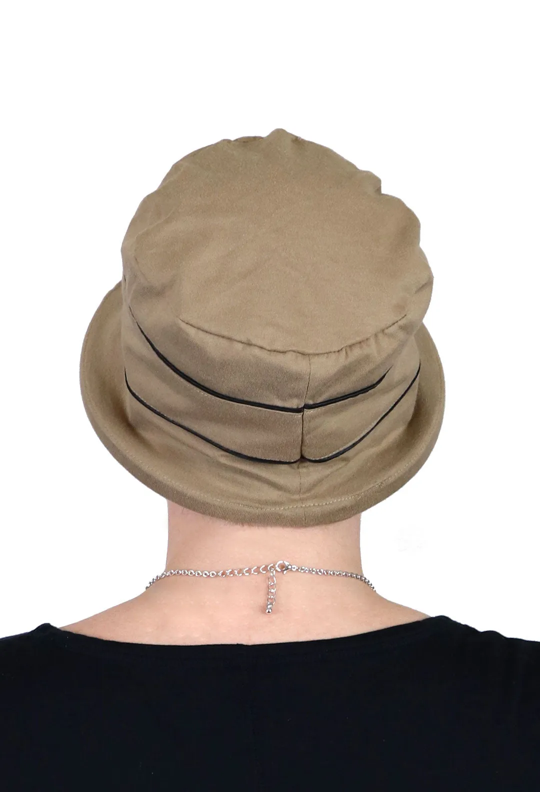 Pippin Cotton Cloche Hat Chemo Headwear for Women 50  UPF Sun Protection