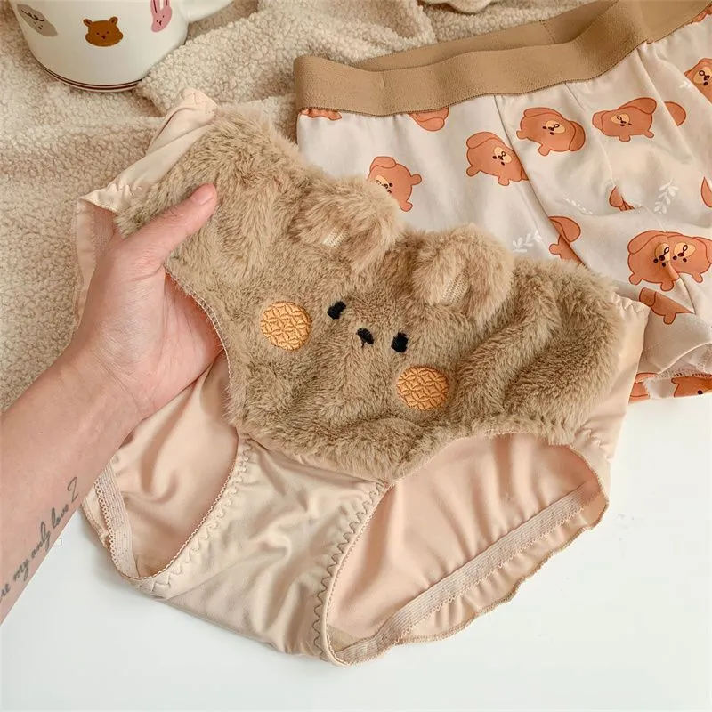 Plush Teddy Bear Underwear