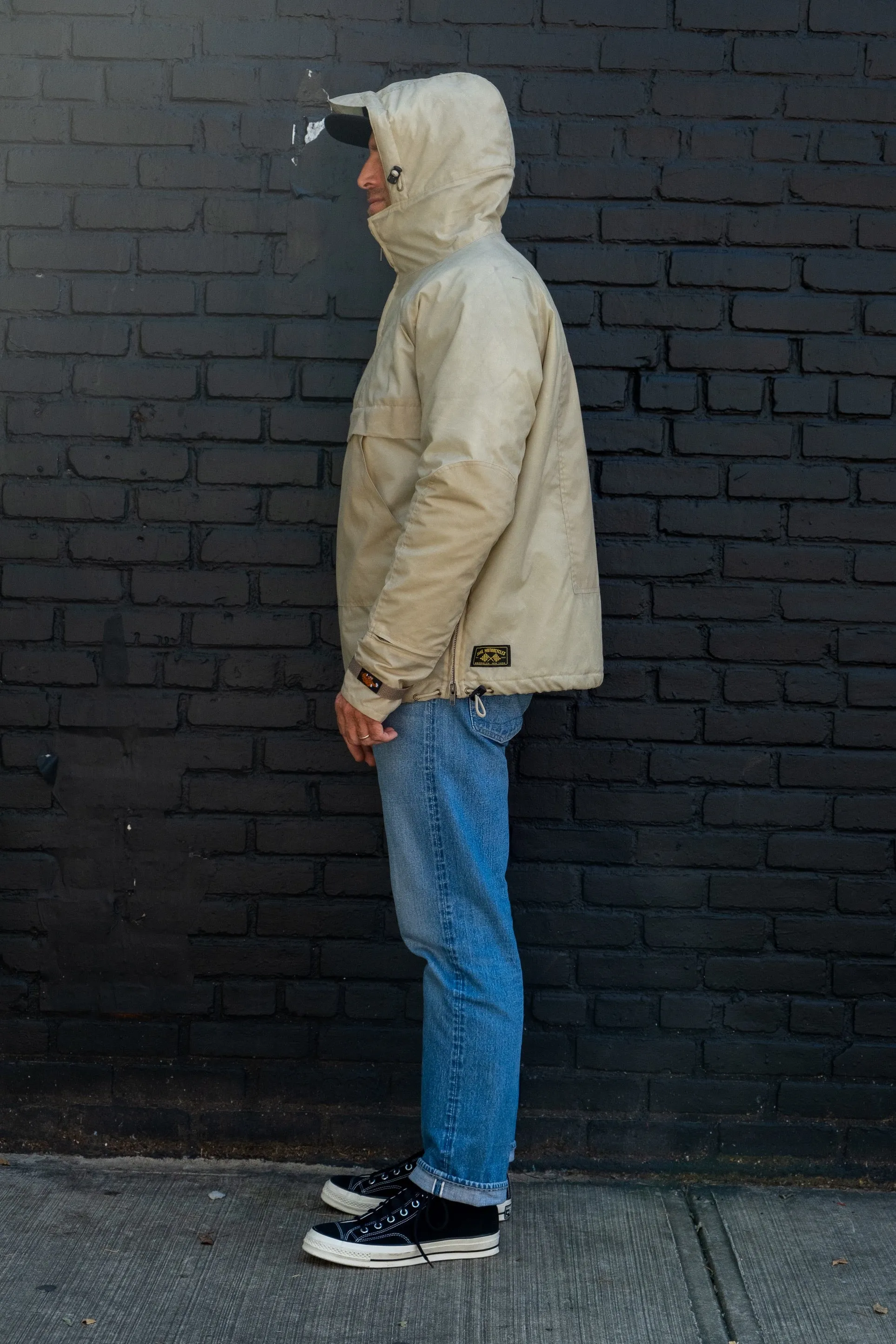 Quilted Mahwah Anorak - Natural