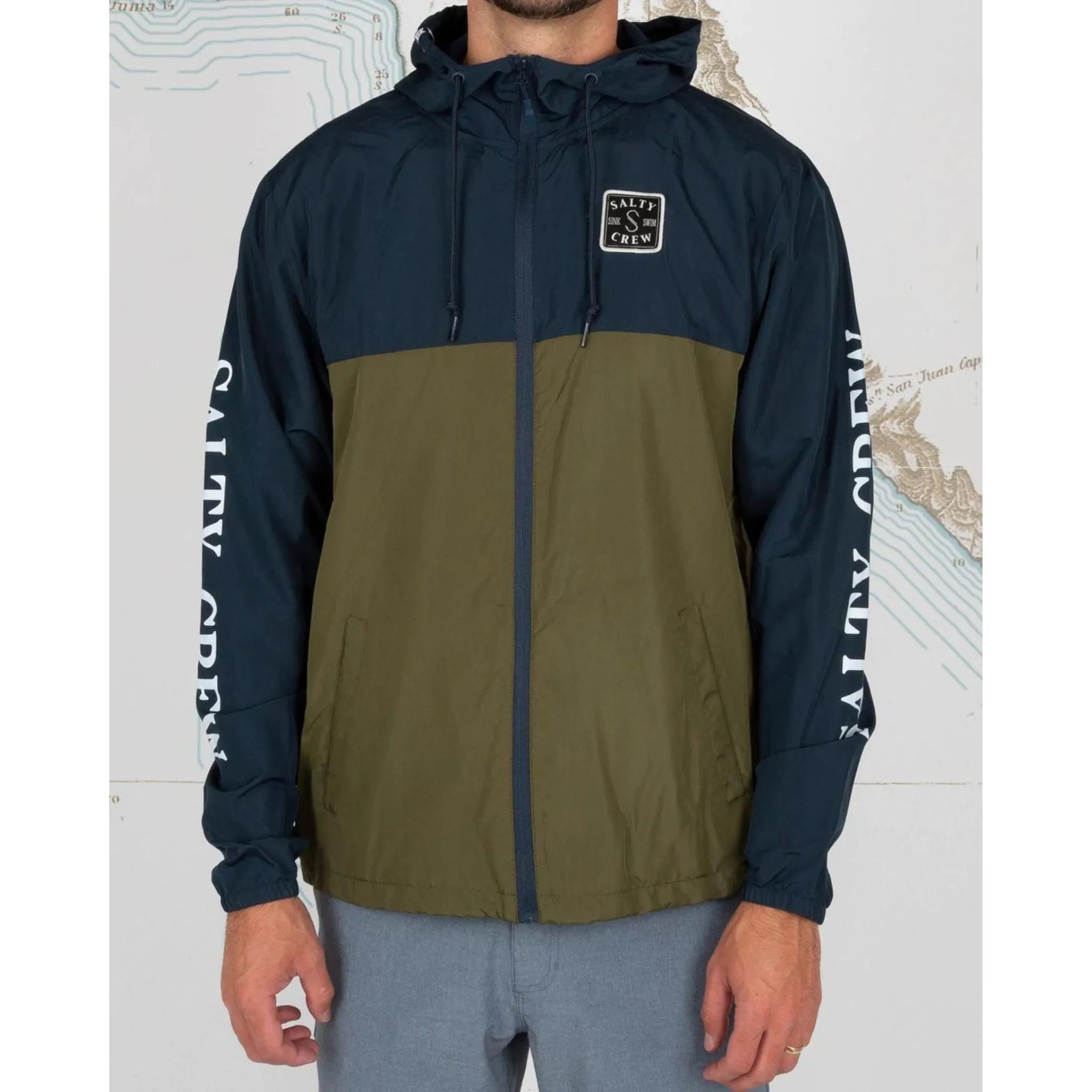 Salty Crew S-Hook WIndbreaker