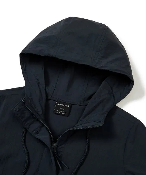 Snow Peak Cropped Anorak - Navy