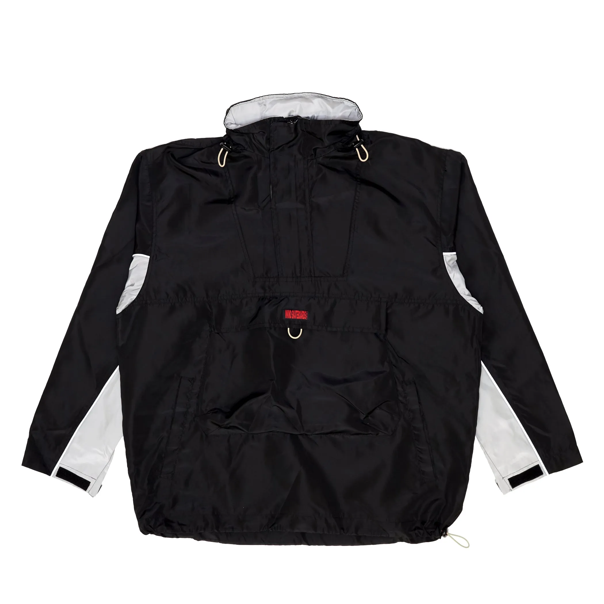 Techie Anorak - Black Swooshy