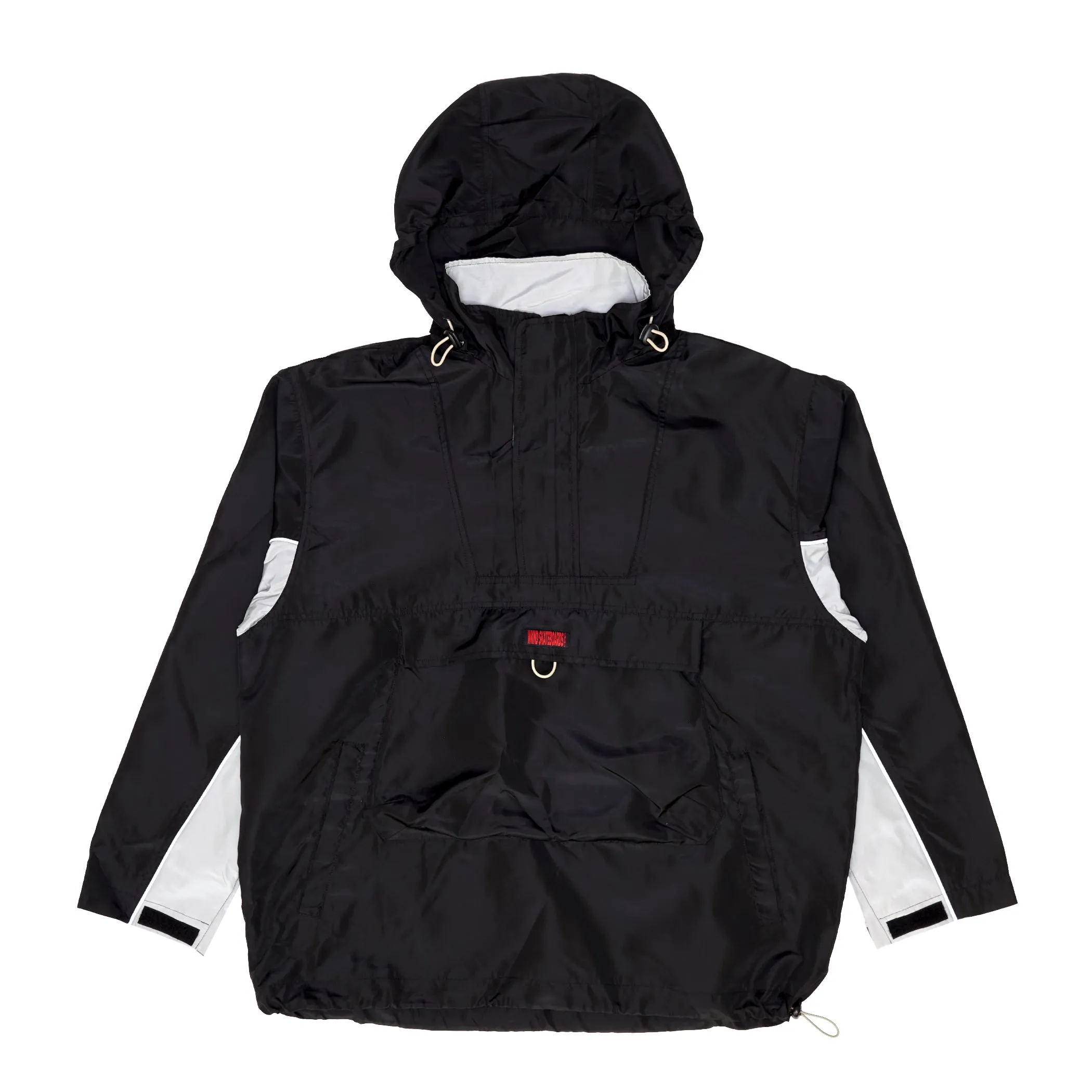 Techie Anorak - Black Swooshy