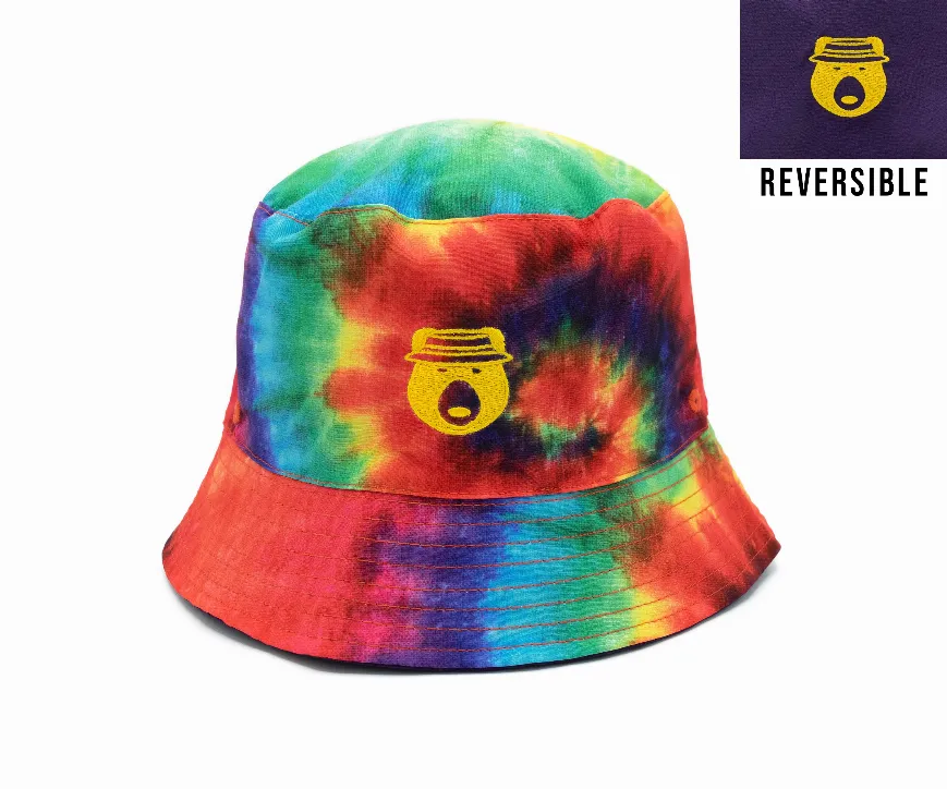 The Tie Dye / Purple Bucket Hat