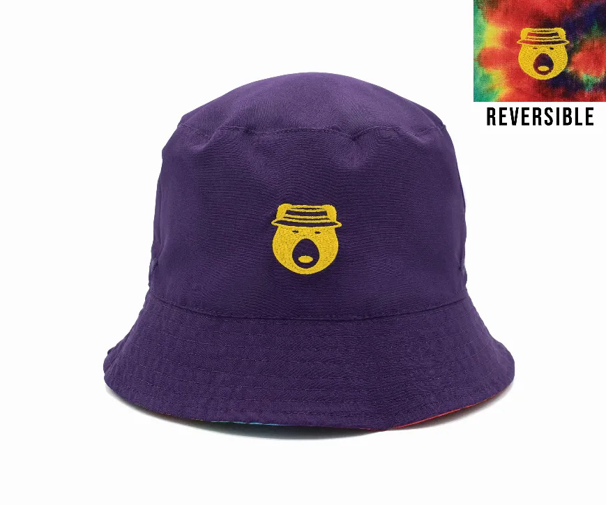 The Tie Dye / Purple Bucket Hat