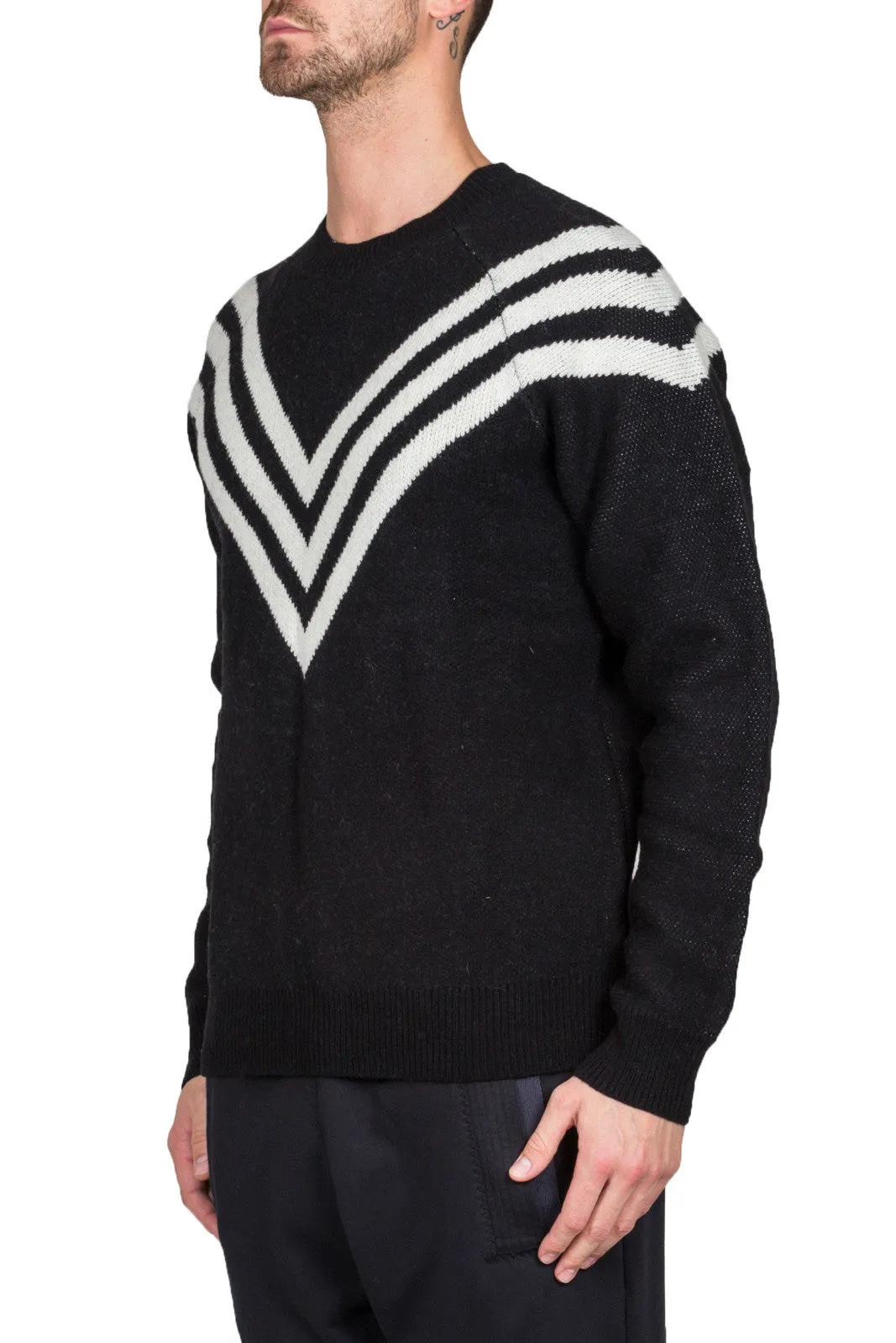 White Mountaineering 3Stripes Knit