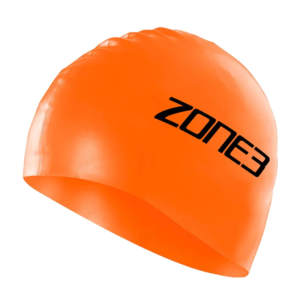 Zone 3 Silicone Swim Cap One Size