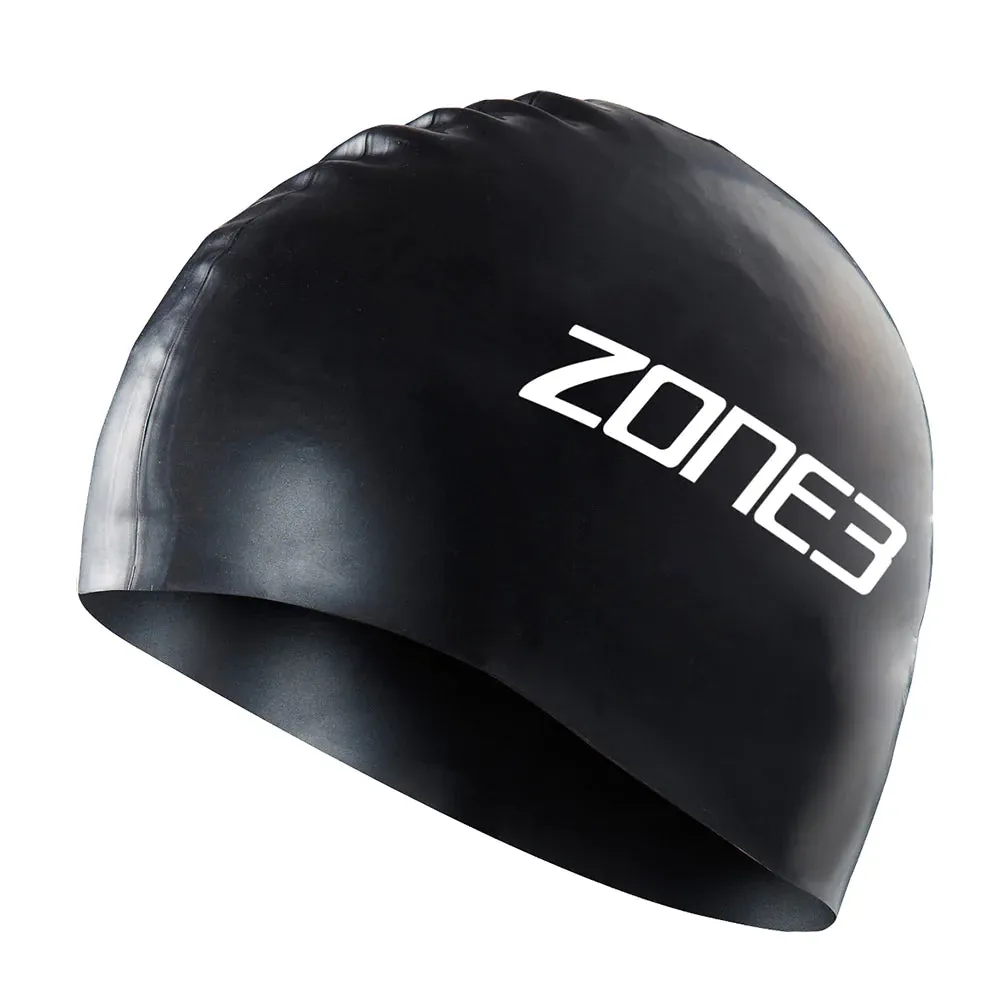 Zone 3 Silicone Swim Cap One Size